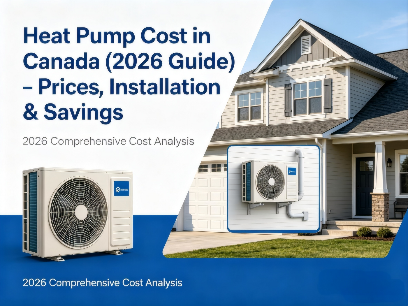 Heat Pump Cost in Canada (2026 Guide) – Prices, Installation & Savings