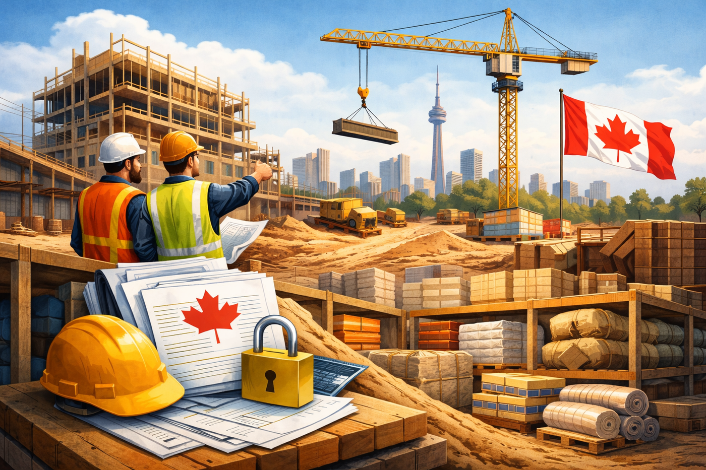 Understanding Builder’s Risk Insurance and Material Storage Liability on Canadian Job Sites