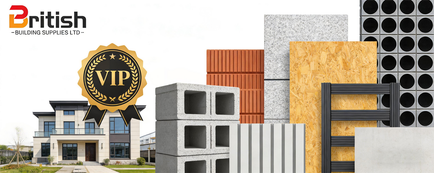 British Building Supplies: Your Trusted Building & Bathroom Partner + Exclusive VIP Program