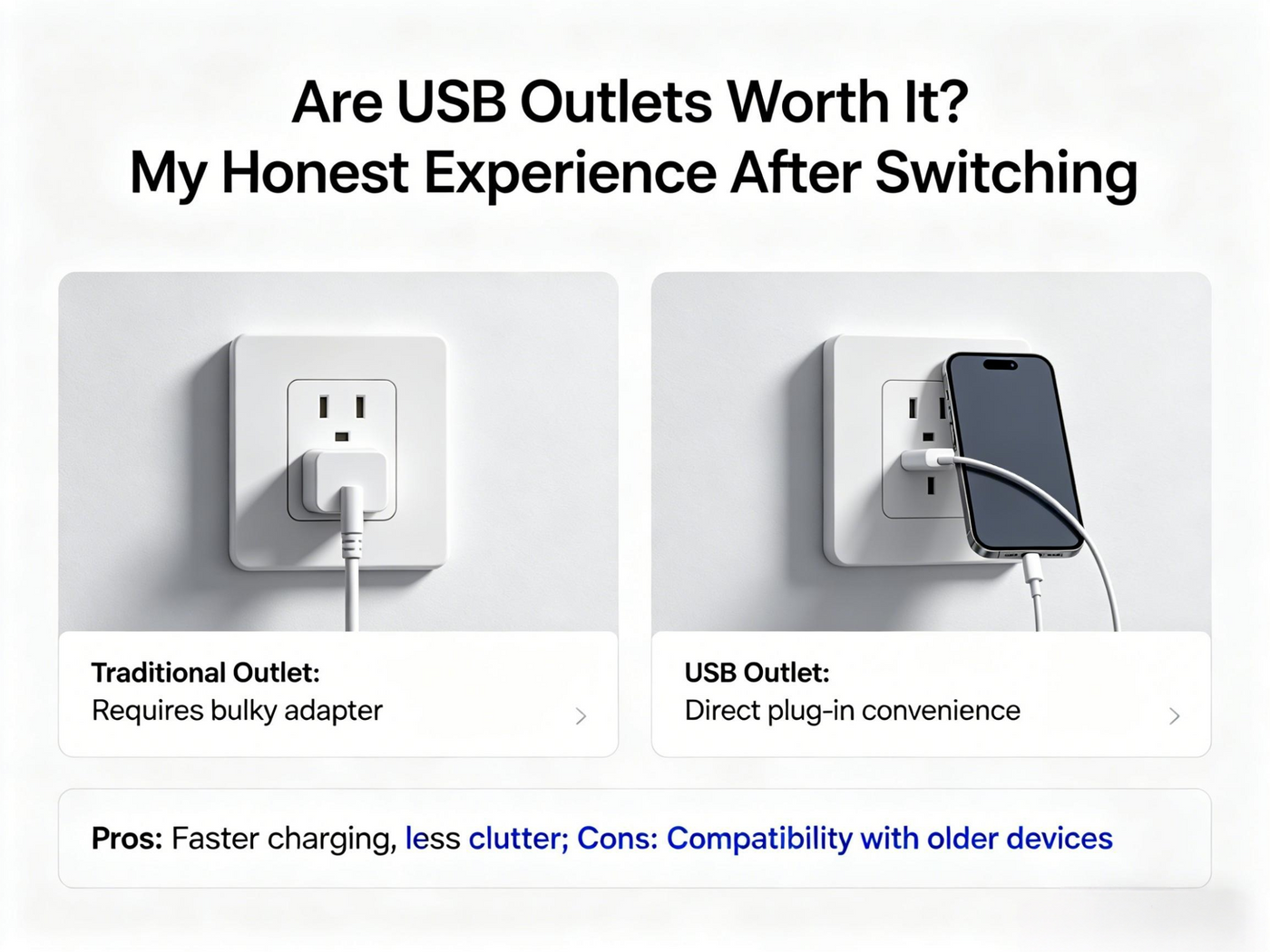 Are USB Outlets Worth It? My Honest Experience After Switching