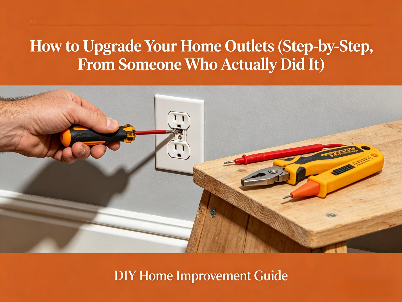 How to Upgrade Your Home Outlets (Step-by-Step, From Someone Who Actually Did It)