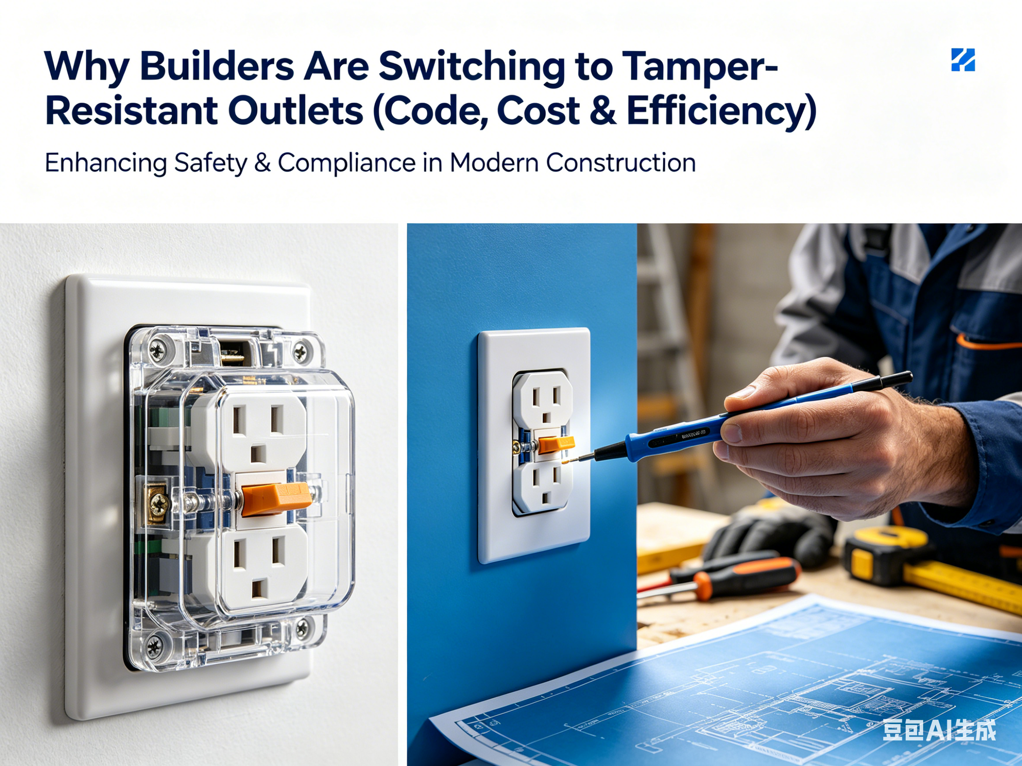 Why Builders Are Switching to Tamper-Resistant Outlets (Code, Cost & Efficiency)