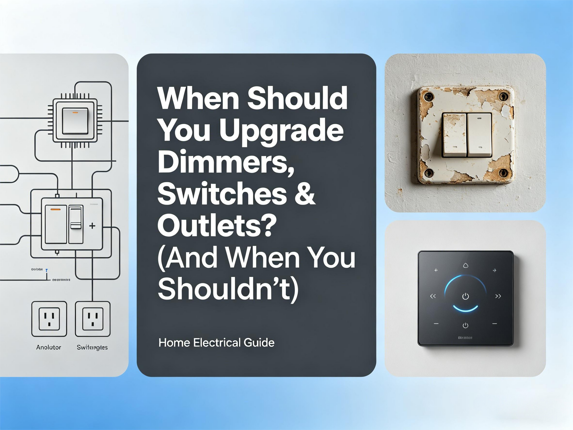 When Should You Upgrade Dimmers, Switches & Outlets? (And When You Shouldn’t)
