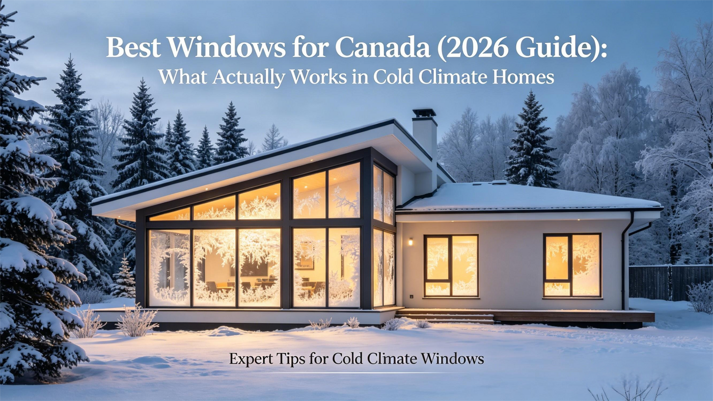 best windows for Canada triple pane tilt and turn window modern home