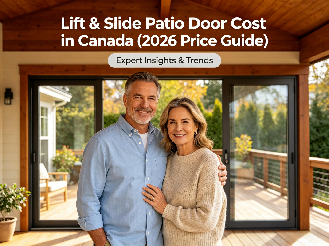 Lift & Slide Patio Door Cost in Canada (2026 Price Guide)