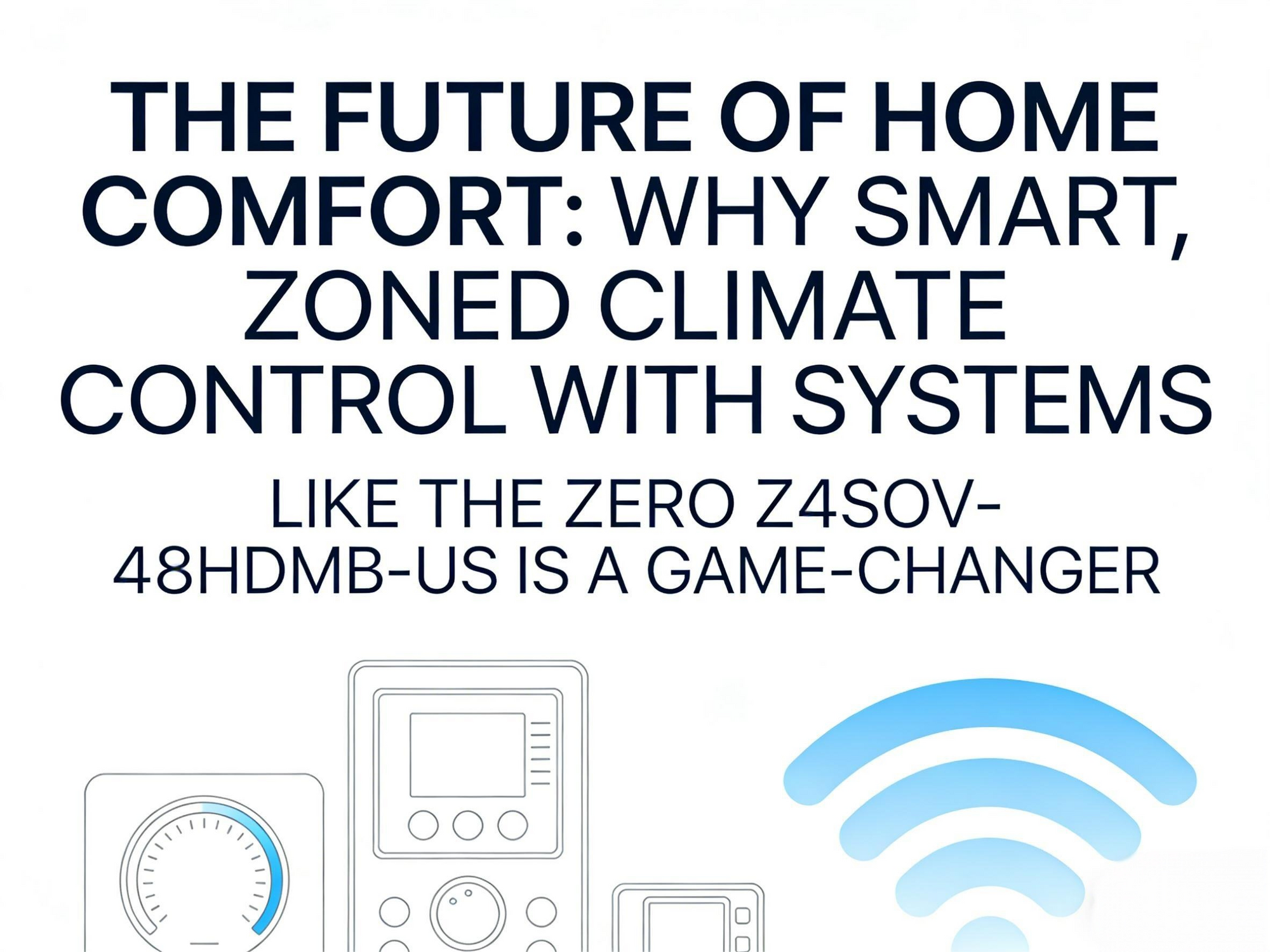 The Future of Home Comfort: Why Smart, Zoned Climate Control with Systems Like the Zero Z4SOV-48HDMB-US is a Game-Changer