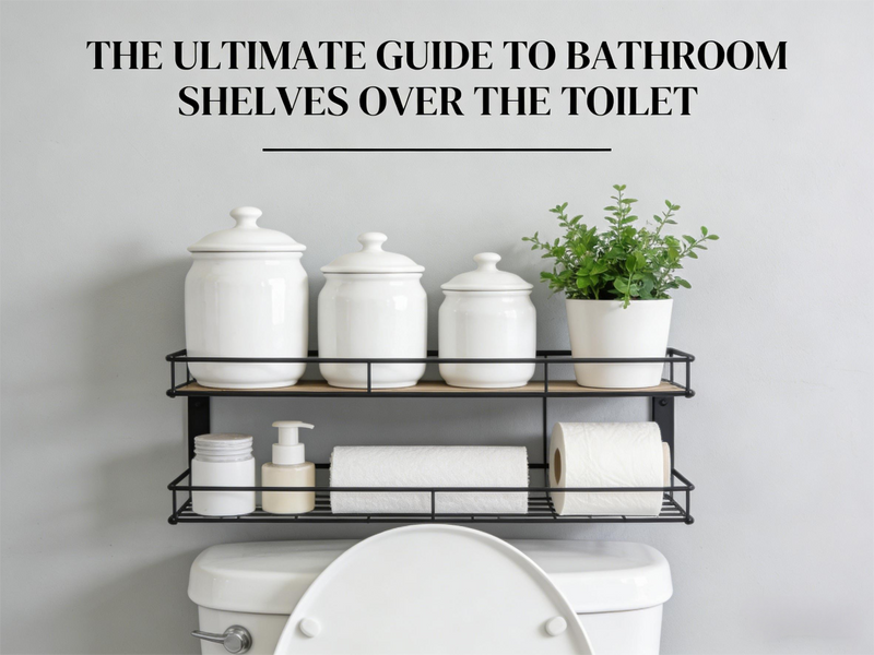 The Ultimate Guide to Bathroom Shelves Over the Toilet: Maximize Space & Style