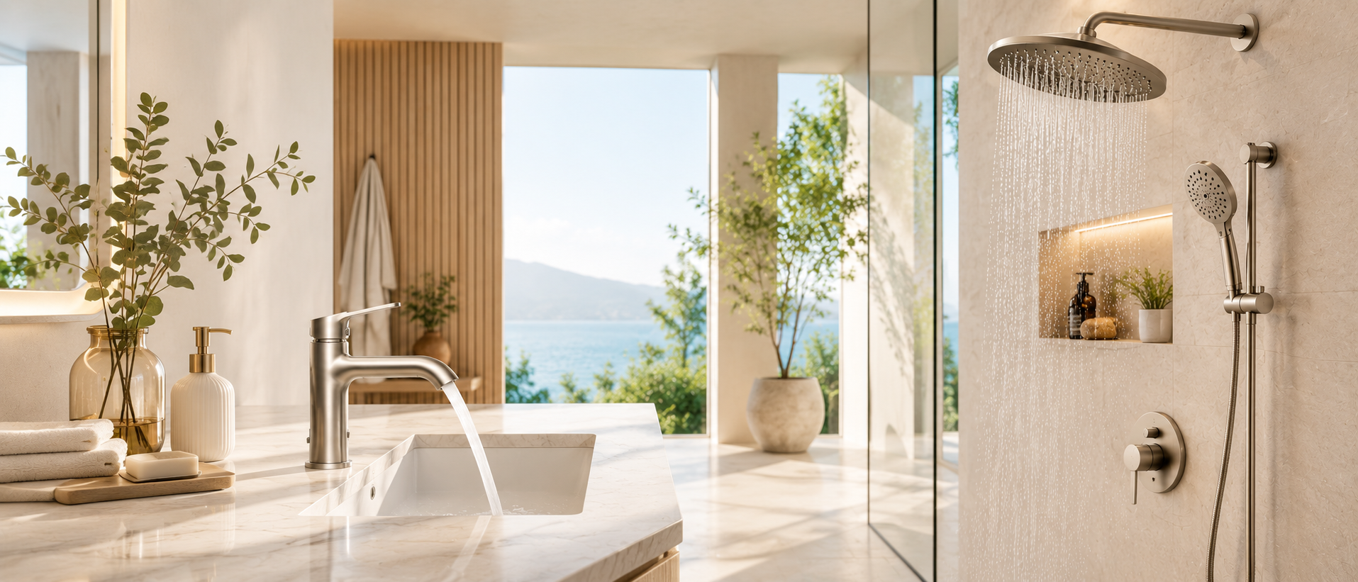Bathroom Faucets & Shower Heads