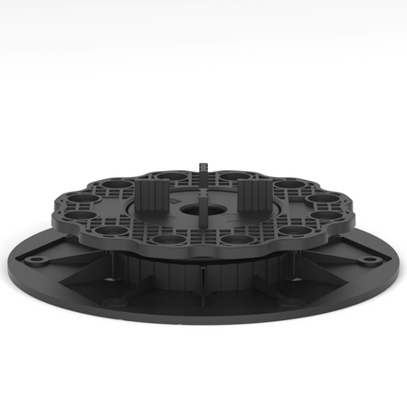 BBS B-1 series adjustable paving pedestal for low clearance porcelain and stone tile support