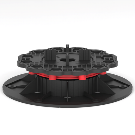 BBS B-2 series adjustable paver pedestal height range 1.14 to 1.65 inches for architectural paving