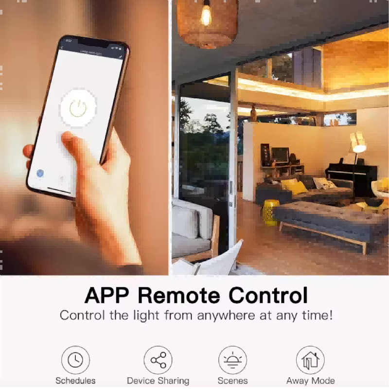 20A Smart WiFi Dimmer Switch | ETL Listed | BAK-009S
