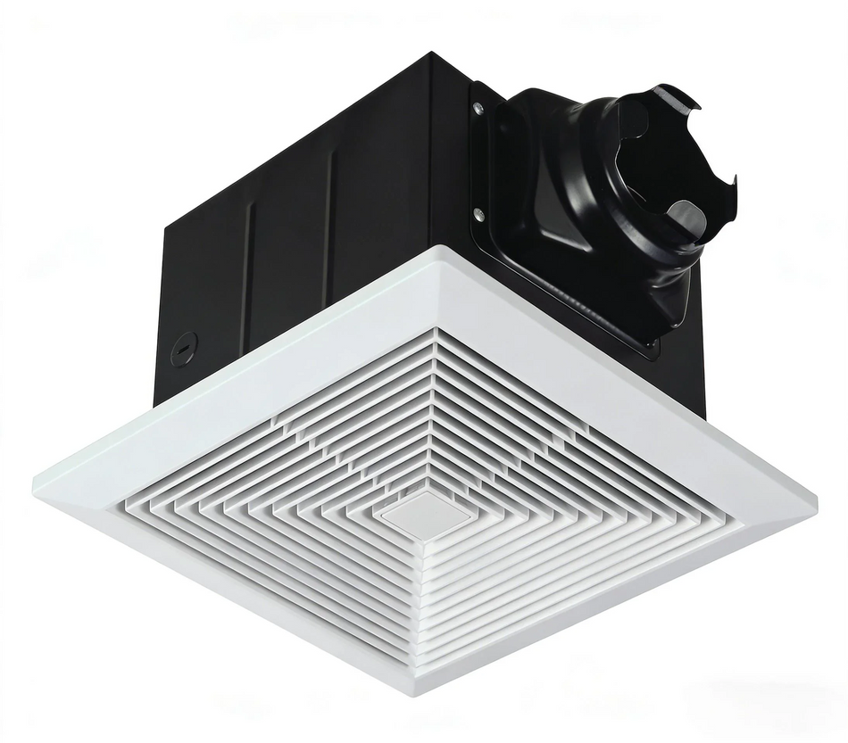 BS 110 CFM Ultra-Quiet Bathroom Exhaust Fan with 1.2 Sone Noise Level - British Building Supplies Ltd