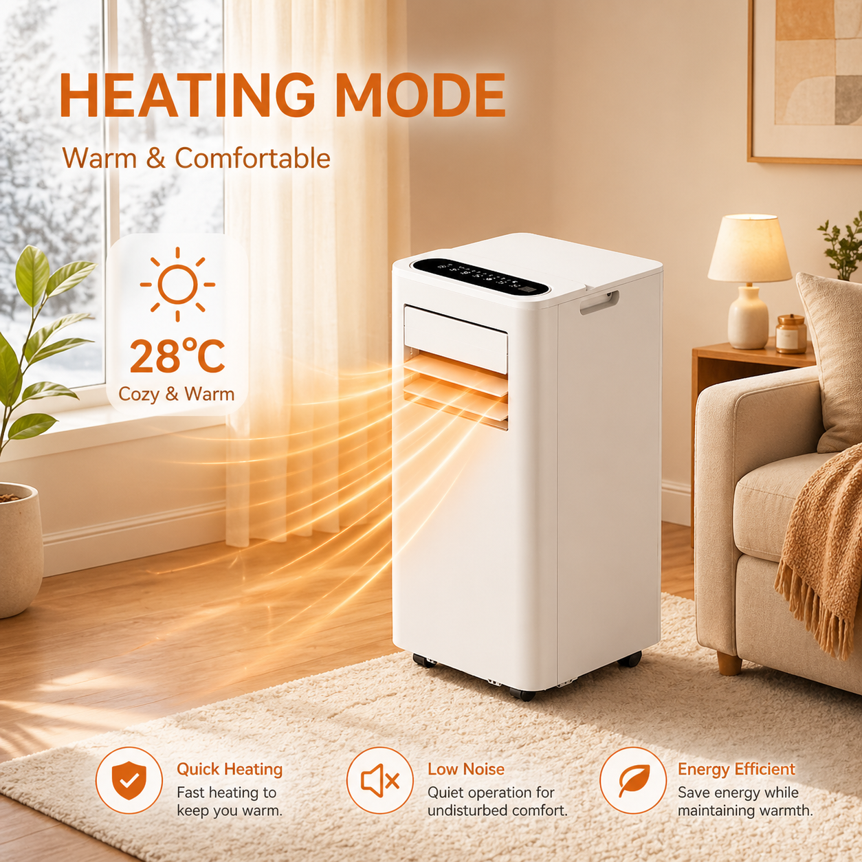 BBS NPQ Series Portable AC Heating Mode