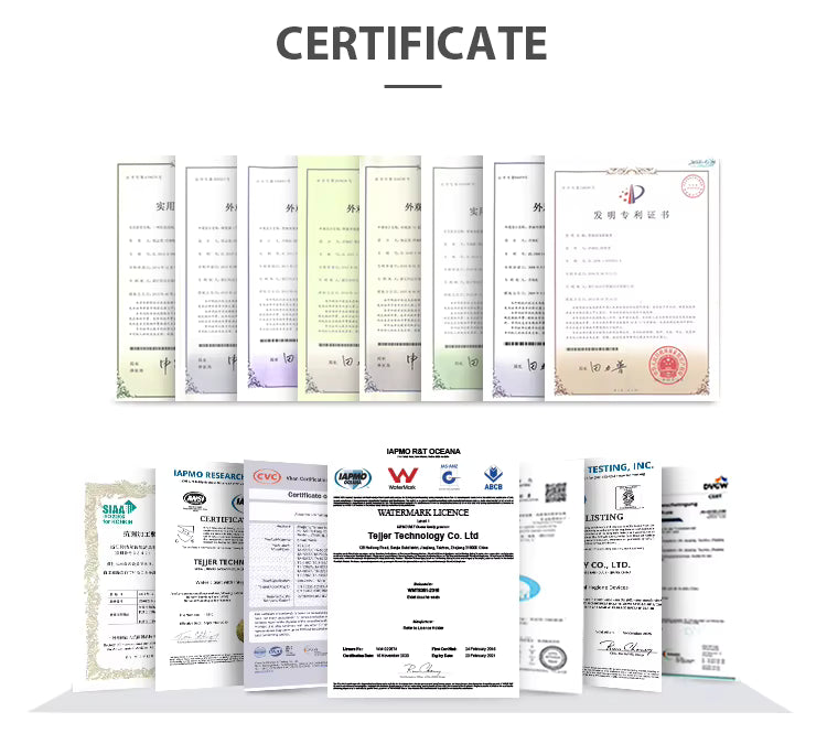 cUPC and ETL certified Tejjer TA-X566DF smart toilet compliant with Canadian codes