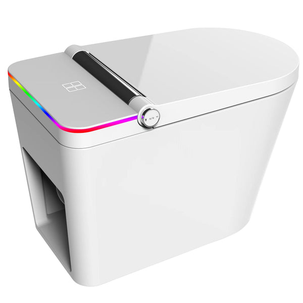 U5 One Piece Automatic Floor Smart Toilet CUPC ETL CE CERTIFIED Floor Smart Toilet