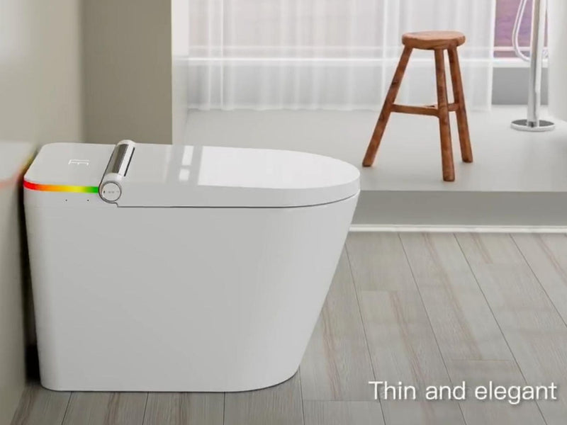 U5 One Piece Automatic Floor Smart Toilet CUPC ETL CE CERTIFIED Floor Smart Toilet