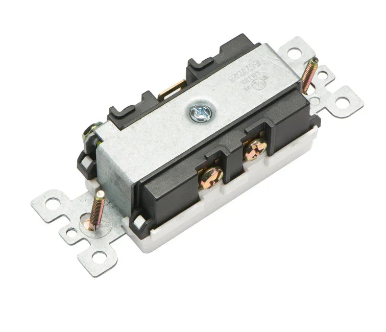 Rear View of BBS-YGD-003 Duplex Switch featuring UL Listed Certification and Electrical Ratings