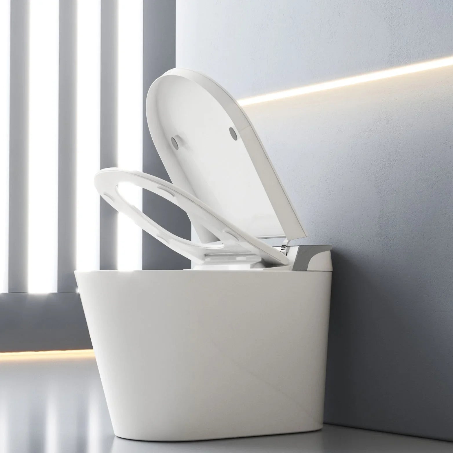 Hwell G7 One-Piece Smart Toilet Auto Flush Elongated ADA Compliant CUPC ETL CE Certified | British Building Supplies
