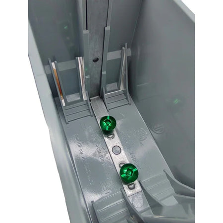 1 Gang Non-Metallic Electrical Box with 4 Built-In Cable Clamps Gray | British Building Supplies | inner2