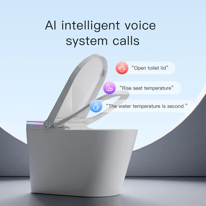 Sleek contemporary design of Hwell U5 smart toilet for modern bathrooms