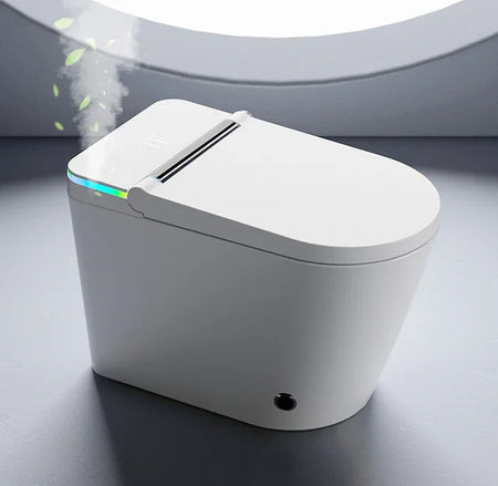 Hwell U5 one-piece intelligent smart toilet with auto lid and bidet