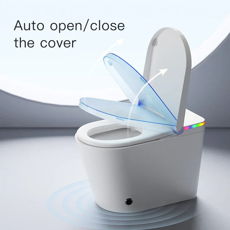 Smart sensing technology for automatic lid opening and closing