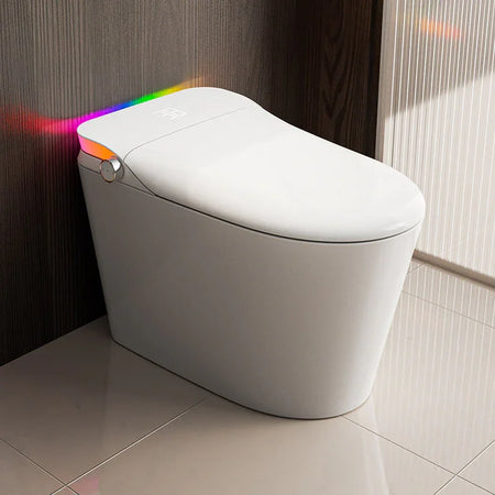 Dimensions / Specs | Hwell V1 smart toilet dimensions and space-saving tankless design