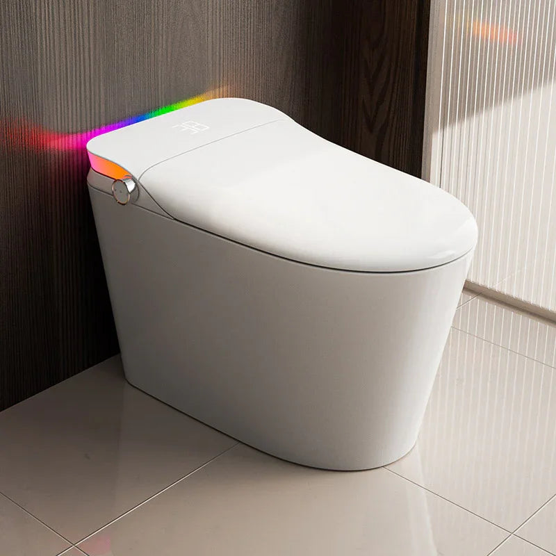 Dimensions / Specs | Hwell V1 smart toilet dimensions and space-saving tankless design - British Building Supplies Ltd