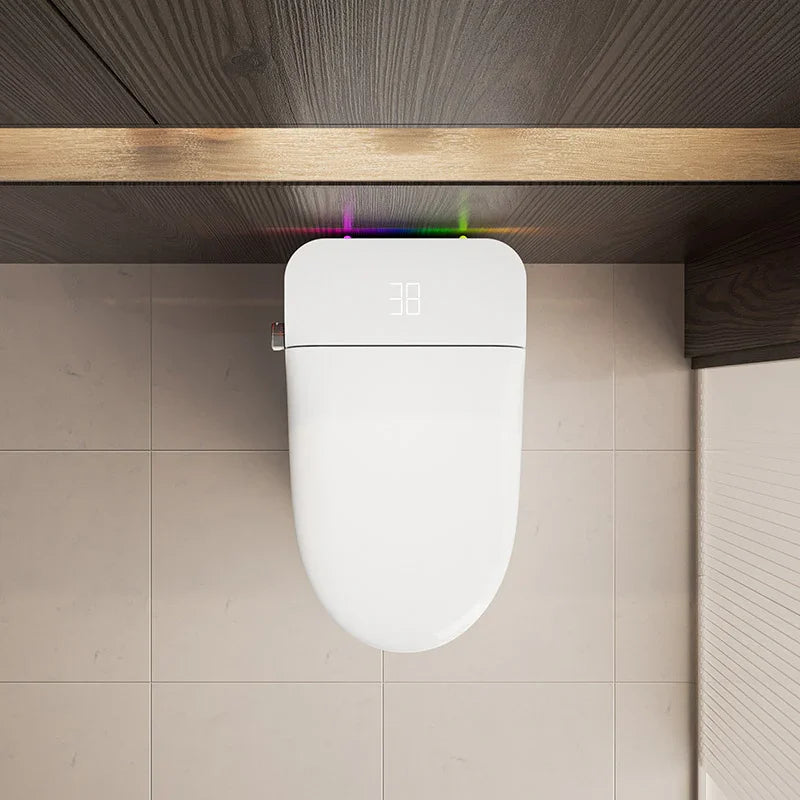 Flush Technology | Super swirl jet siphon flushing system of Hwell V1 smart toilet