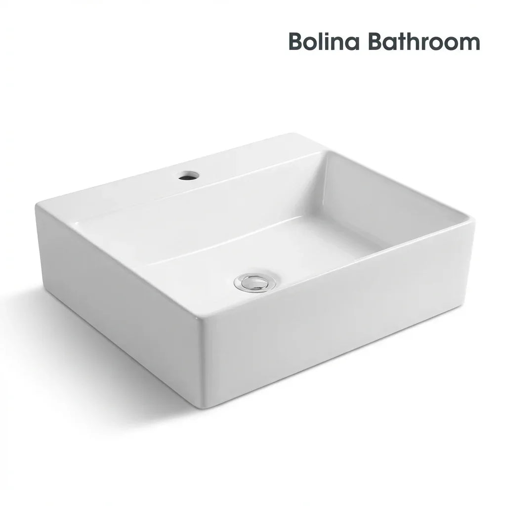 Seamless Undercounter Installation of Bolina L1999 Square Basin