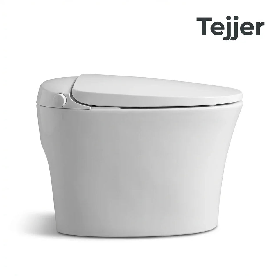 Tejjer TA-X575DF One-Piece Smart Toilet Built-In Tank Auto Flush | British Building Supplies - British Building Supplies Ltd