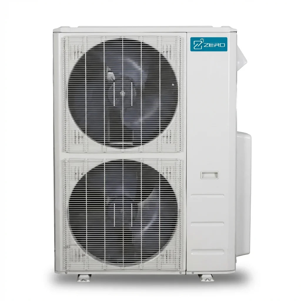 48,000 BTU heat pump Canada 6 zone multi zone system cold climate inverter