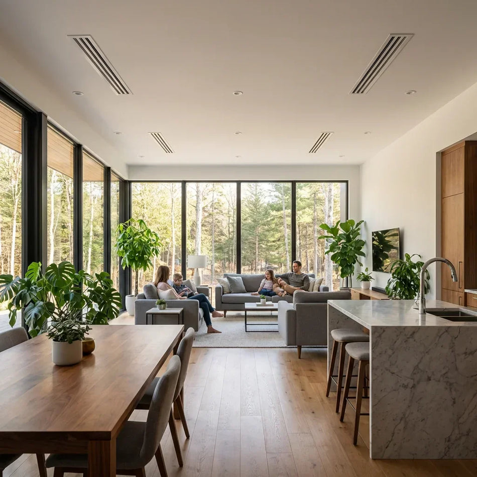 12000 BTU Concealed Duct Indoor Unit Multi-Zone Compatible  room| British Building Supplies