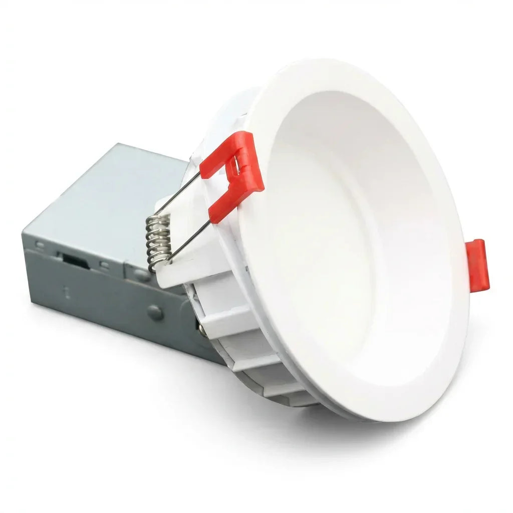 4 Inch Anti-Glare LED Recessed Downlight  Warm White | British Building Supplies