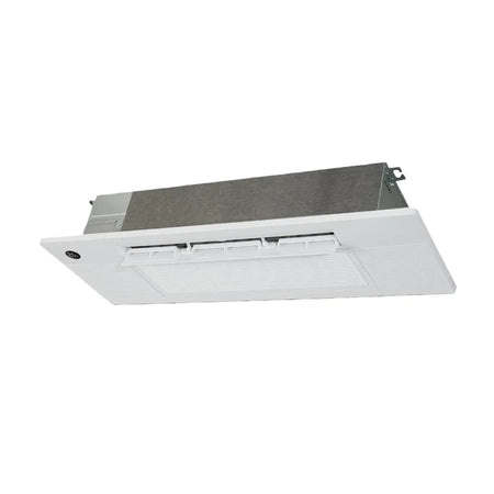 mini split cassette indoor unit ceiling installation grille detail Canada