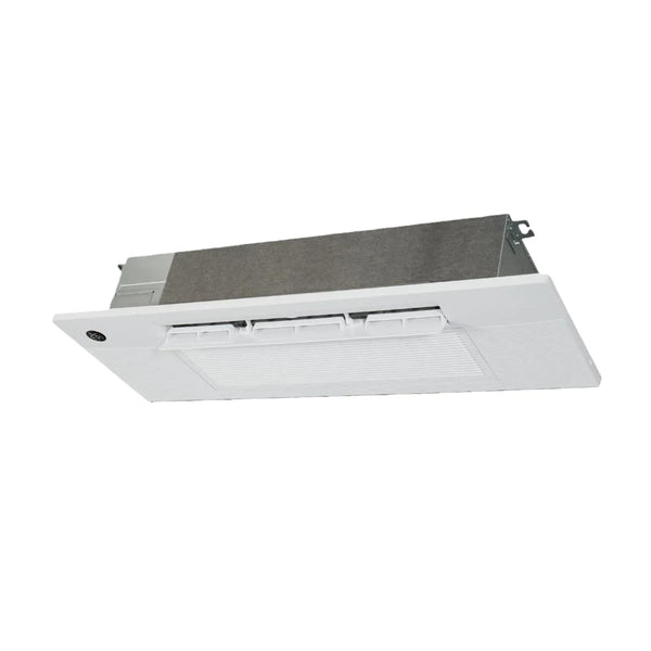 mini split cassette indoor unit ceiling installation grille detail Canada