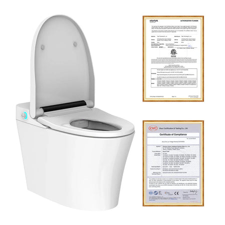 Design Aesthetics | Tejjer TA-760DF Modern Design Intelligent Toilet for Bathroom